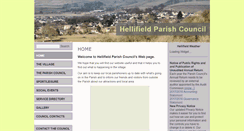Desktop Screenshot of hellifieldparishcouncil.org.uk